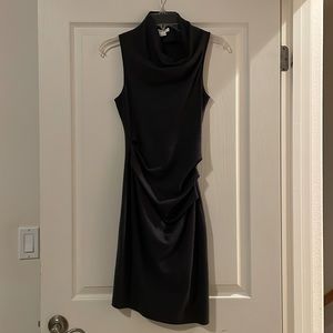 Helmut Lang Grey Wool Dress Sz P